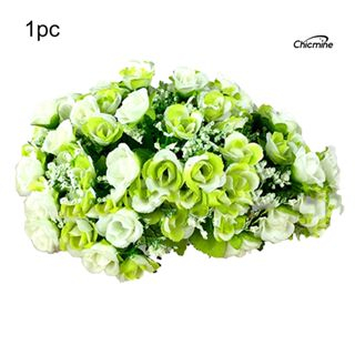 Chicmine 1 Bó Hoa Hồng Giả 21 Bông Trang Trí Tiệc Cưới