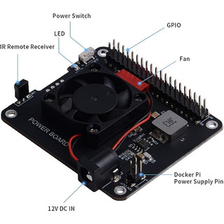Bo Mạch Nguồn 52pi Cho raspberry pi 4 model b & raspberry pi 3b +