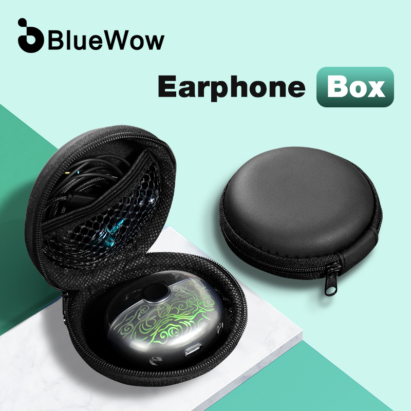Túi Đựng Bảo Vệ Tai Nghe Bluetooth Bluewow S06 Màu Đen