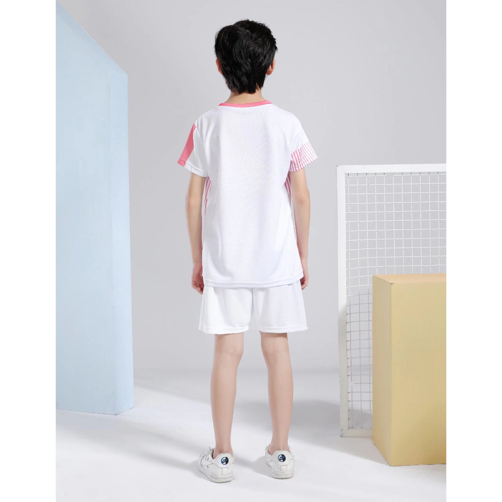 Bộ Quần Áo Chơi Cầu Lông Tay Ngắn Yonex Dành Cho Trẻ Em