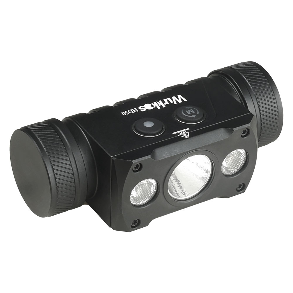 Đèn Pha Đội Đầu Có Thể Sạc Lại 21700 4000lm XHP50D + LH351D + 660nm Wukkos HD50