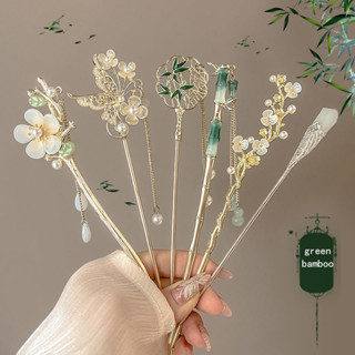 Kẹp Tóc Cao Cấp Nữ Mùa Thu Tính Khí Tua Rua Phong Cách Cổ Xưa Kẹp Tóc Phụ Kiện Thời Trang