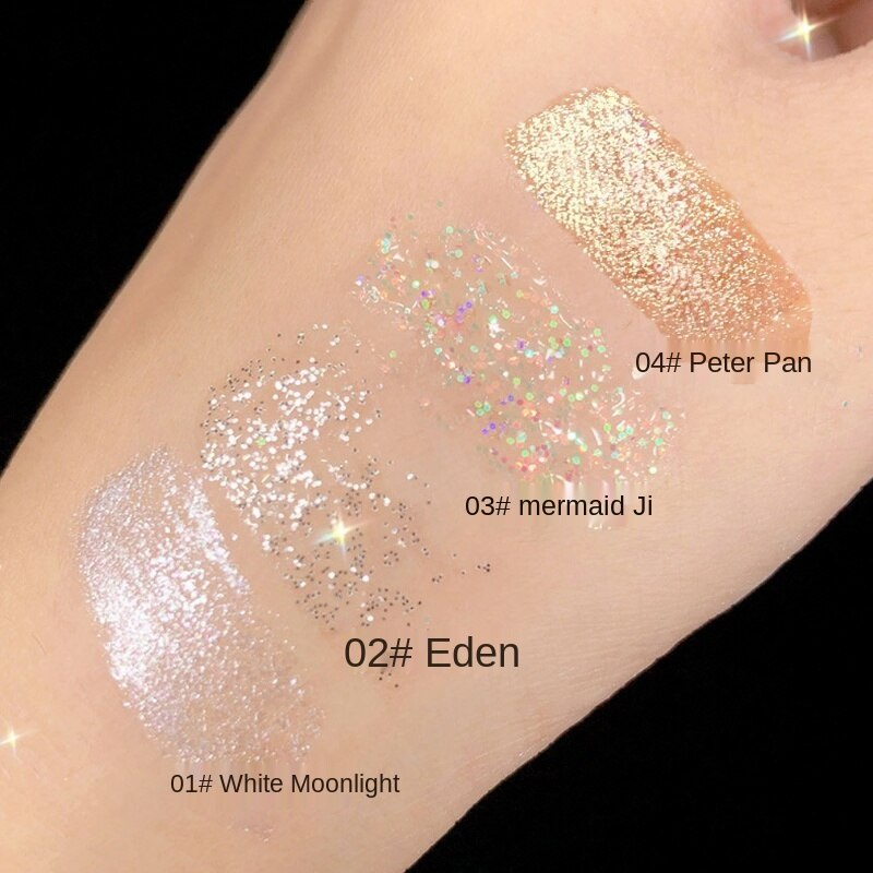 Nhũ Mắt Gel Kem phấn mắt kim tuyến lấp lánh nhiều màu sắc quyến rũ A612