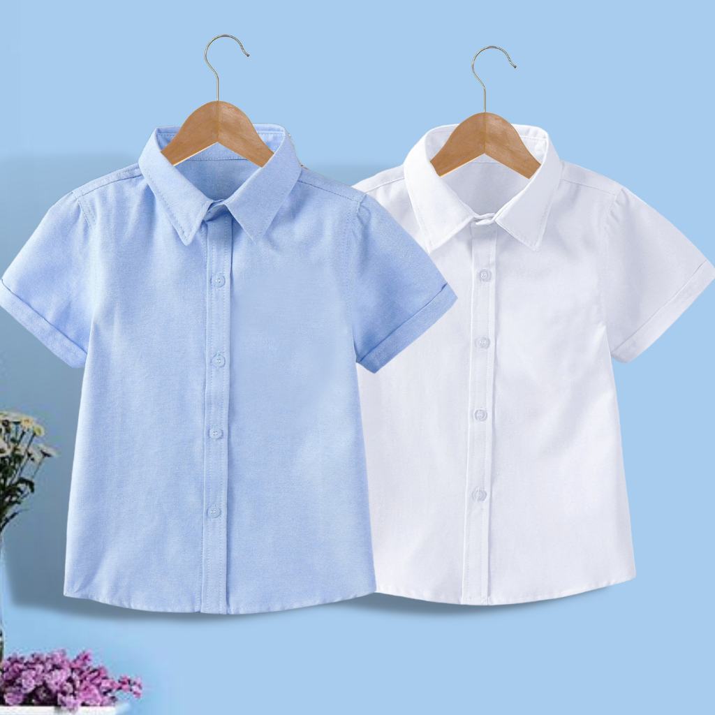 Áo Thun Polo Tay Ngắn Bằng Cotton Thời Trang Sành Điệu Cho Bé Trai