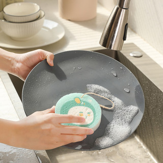 Miếng bọt biển rửa chén hình hoạt họa đáng yêu