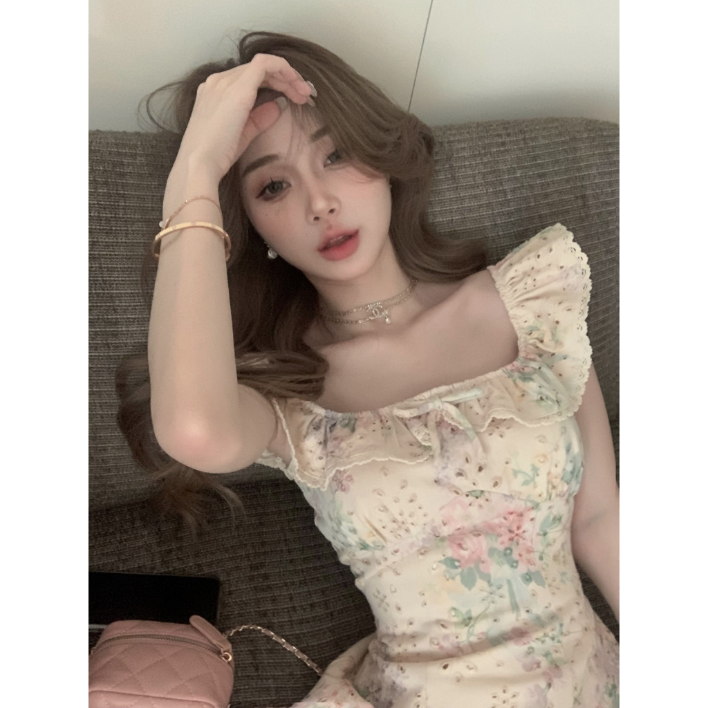 Váy Mỏng In Hình Bướm Cho Bé Gái