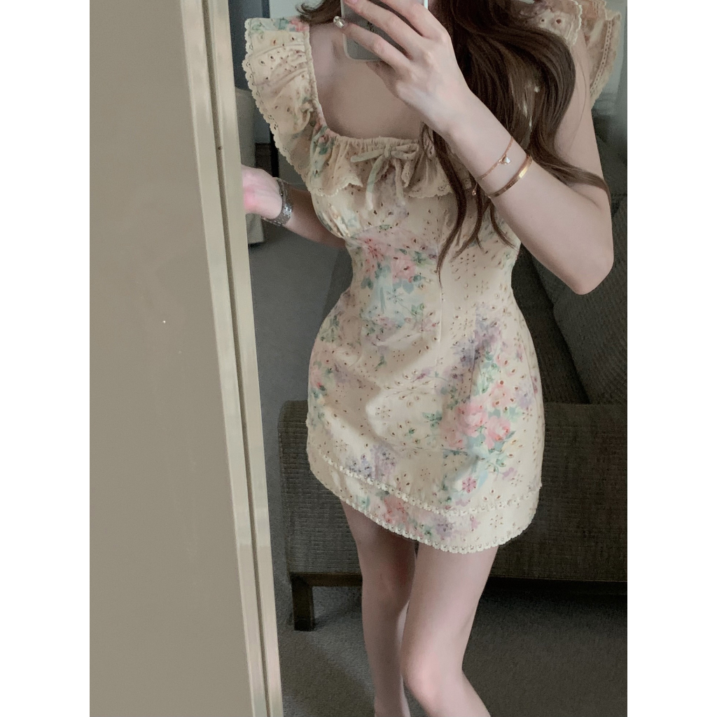 Váy Mỏng In Hình Bướm Cho Bé Gái