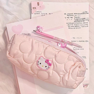 Bóp viết cỡ lớn in hình mèo hello kitty dễ thương chất lượng cao