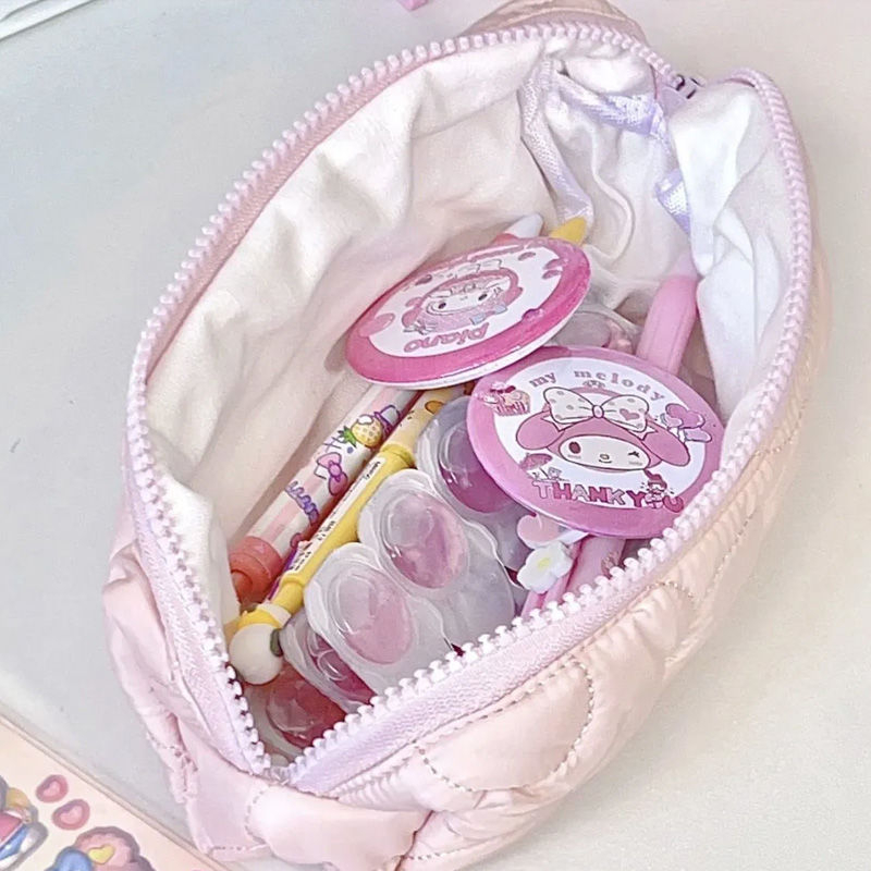 Bóp Viết Cỡ Lớn In Hình Mèo Hello Kitty Dễ Thương Chất Lượng Cao