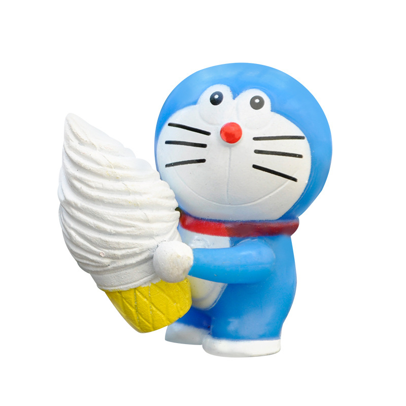 Set 6 Mô Hình Đồ Chơi Nhân Vật Hoạt Hình Doraemon 3-4cm