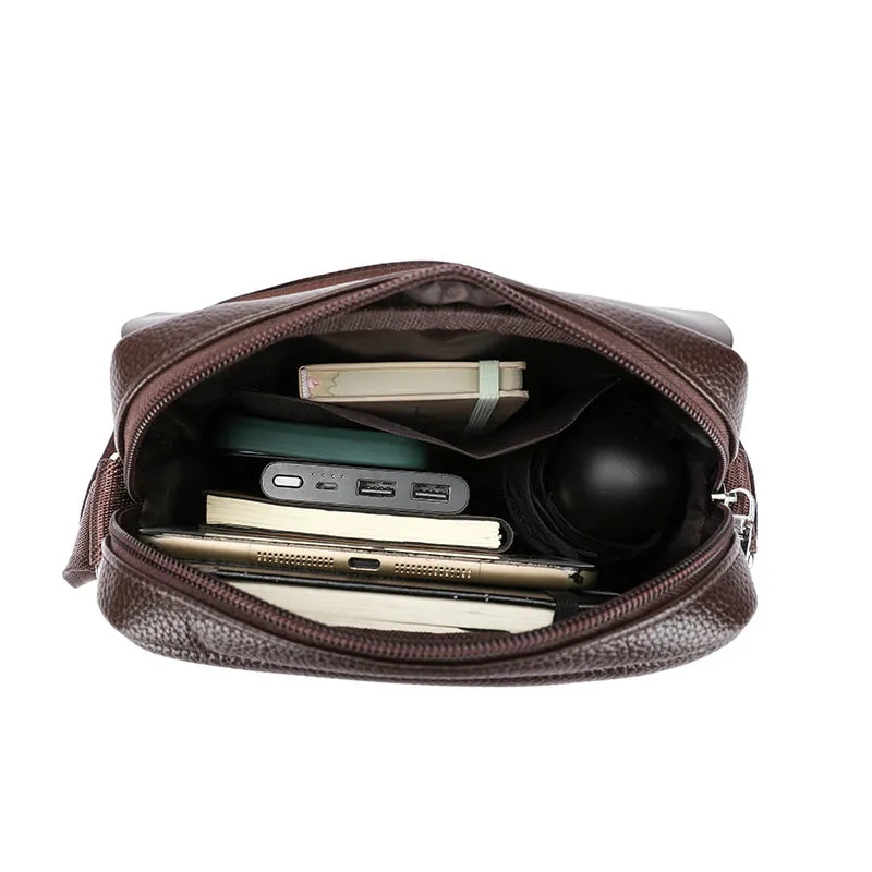 Túi Đeo Chéo Vai Bằng Da Thời Trang Công Sở Cho Nam kj247