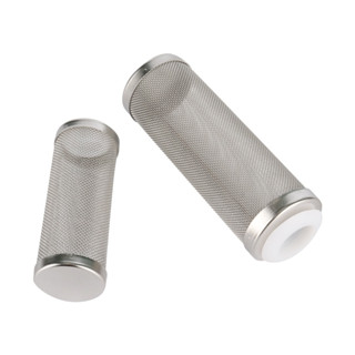 1 Pc 12mm / 16mm Bộ lọc bể cá Vỏ thép không gỉ Bộ lọc xi lanh lưới Đầu vào bảo vệ phụ kiện bể cá