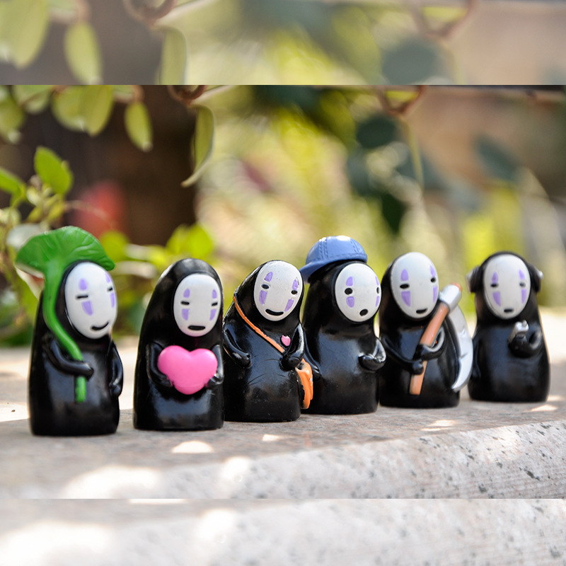 Set 6 Mô Hình Nhân Vật Phim Hoạt Hình Totoro 4-6cm