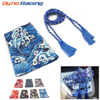 Vỏ Bọc Cần Số Xe Hơi Bằng Vải Bạt Họa Tiết JDM Thông Dụng Chống Bụi