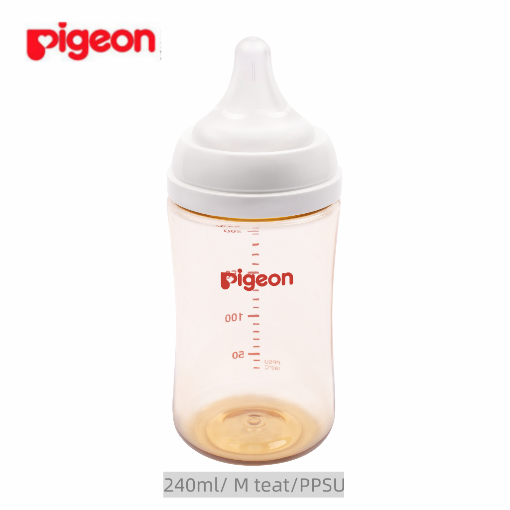 Pigeon Bình Sữa Chịu Nhiệt Độ Cao Tự Nhiên Cho Bé