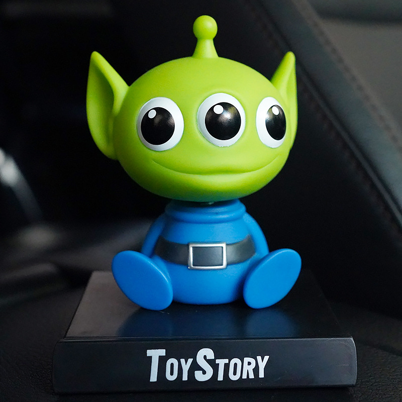 Mô Hình Đồ Chơi Nhân Vật Lotso Alien Lots-o '- Huggin' 9cm Trong Phim Toy Story Bằng PVC Có Giá Đỡ Điện Thoại