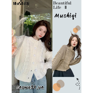 Áo Khoác Len cardigan Tay Dài Dáng Rộng Thời Trang Mới