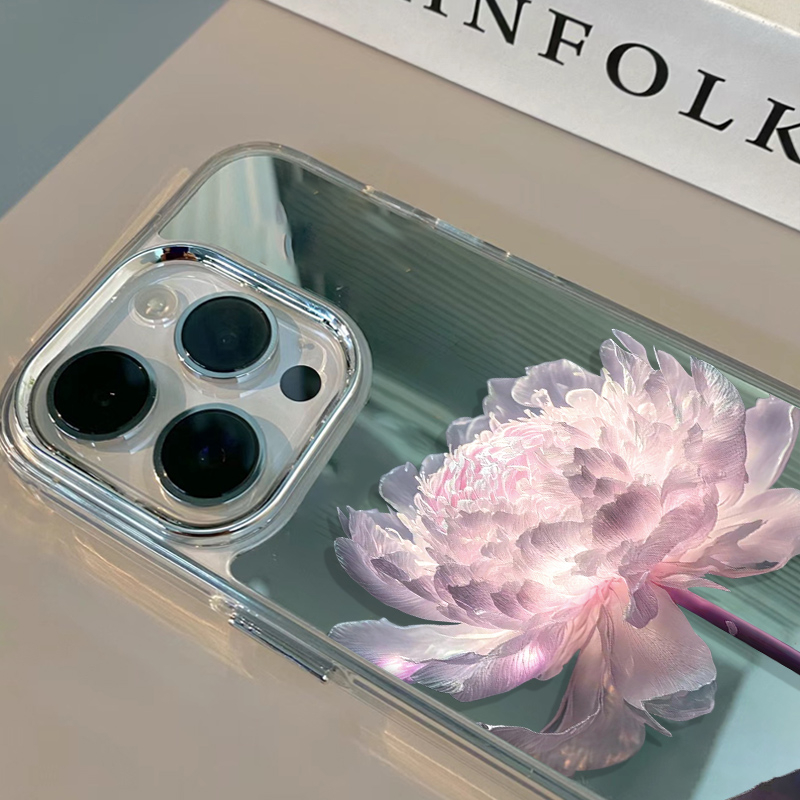 Ốp Điện Thoại Mềm Chống Sốc Hình Hoa Hồng Cho Iphone 14promax 13 / 12promax / 11