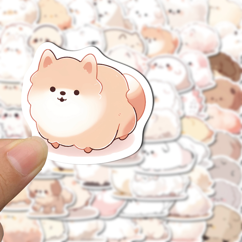 Bộ 100 Miếng Dán Chống Thấm Nước Họa Tiết Hoạt Hình Động Vật Tinh Tế Trang Trí Điện Thoại / Laptop / Máy Tính