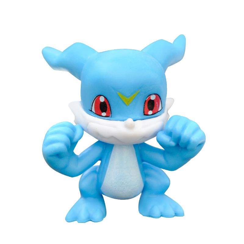Set 10 Mô Hình Đồ Chơi Nhân Vật Hoạt Hình Digimon Adventure 3-4.5cm