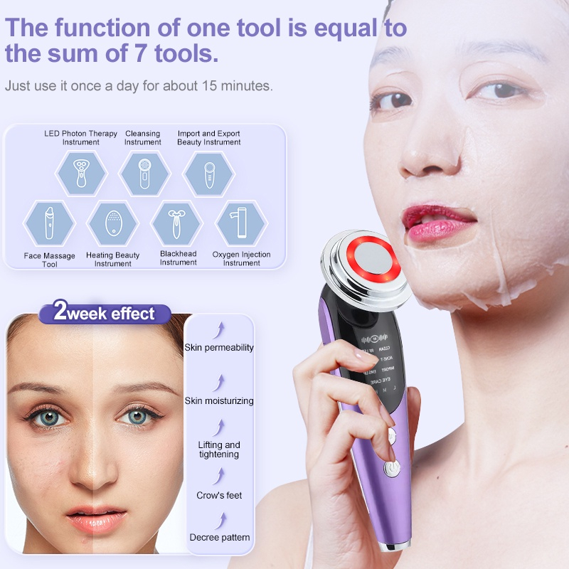 Máy Mát Xa Da Mặt Msdear Nâng Cơ Mặt Thon Gọn Trong Một Máy