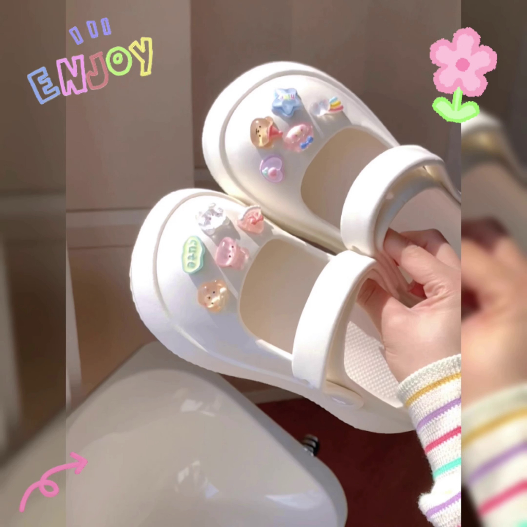 Dép đi chơi KUCLUT 30Z23071701 thời trang dành cho nữ