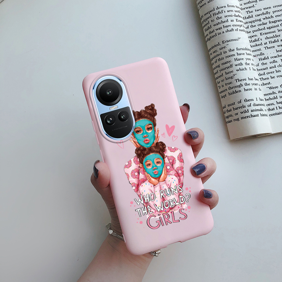 Ốp Điện Thoại Silicon Mềm Hình Mẹ Và Bé Cho OPPO Reno 10 CPH2531 / Reno10 Pro CPH2525 Reno 10Pro