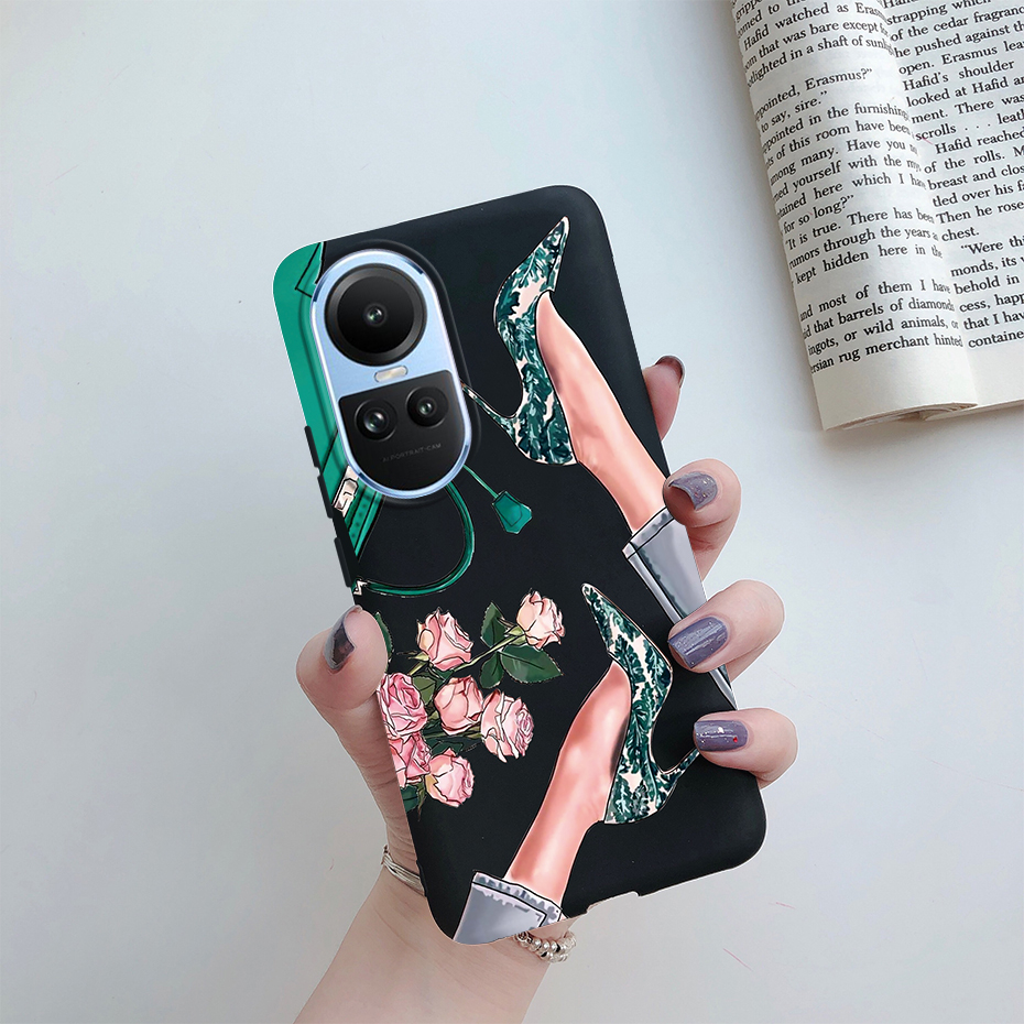 Ốp Điện Thoại Silicon Mềm Hình Mẹ Và Bé Cho OPPO Reno 10 CPH2531 / Reno10 Pro CPH2525 Reno 10Pro