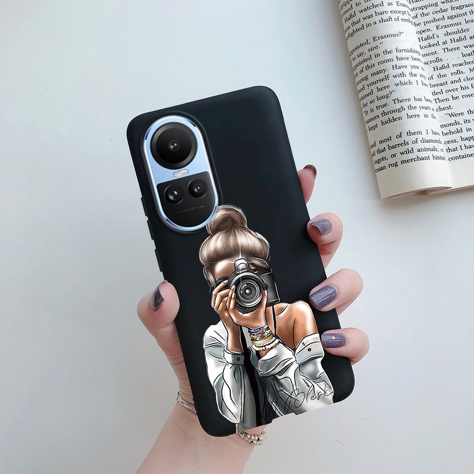 Ốp Điện Thoại Silicon Mềm Hình Mẹ Và Bé Cho OPPO Reno 10 CPH2531 / Reno10 Pro CPH2525 Reno 10Pro