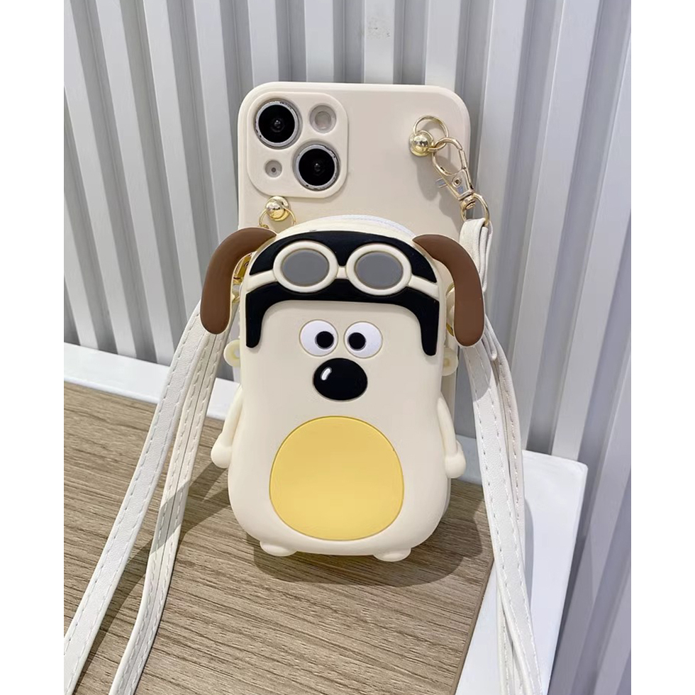 Ốp Điện Thoại Dẻo Họa Tiết Chú Chó Nhỏ Dễ Thương Cho iphone 12 14 15 11 13 pro x xs max xr 6 6s 7 8 plus se 2020 Mềm