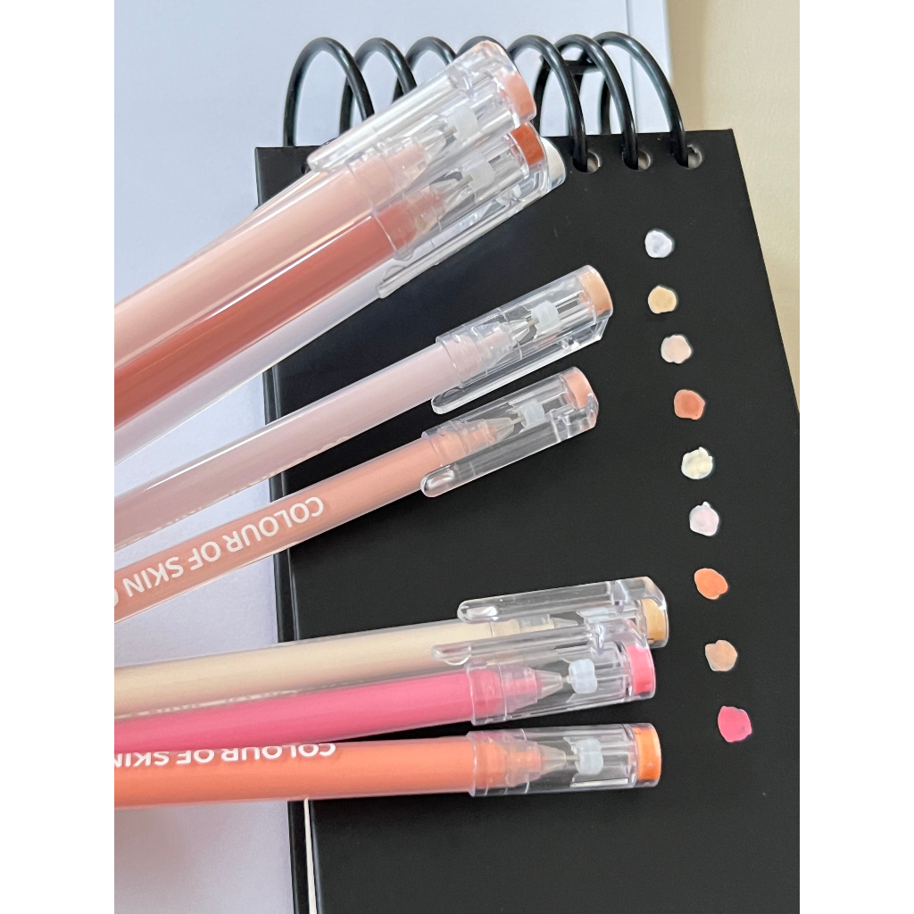 Giày Ohayaa Ohayaas Năng Động Thời Trang | Set 63 Bút Morandi Mềm Mượt Màu Xanh Dương Trái Cây