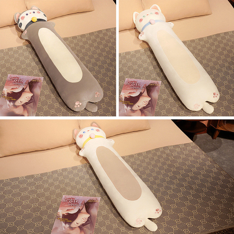 Đồ chơi nhồi bông Hình Mèo Hoạt Hình Dễ Thương Cho Bé