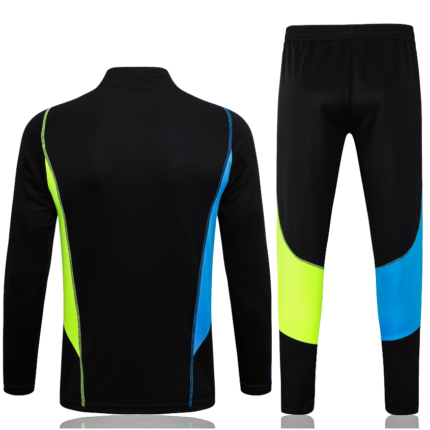 Áo Thun Bóng Đá Tay Dài Màu Đen Phong Cách Arsenal 2023-24 Mùa Thu / Đông Chất Lượng Cao Tỉ Lệ 1: 1