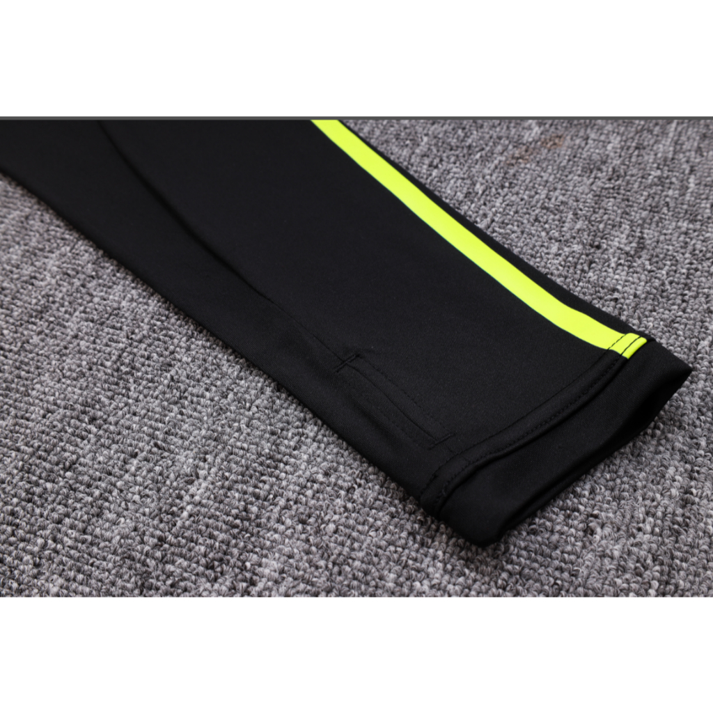 Áo Thun Bóng Đá Tay Dài Màu Đen Phong Cách Arsenal 2023-24 Mùa Thu / Đông Chất Lượng Cao Tỉ Lệ 1: 1