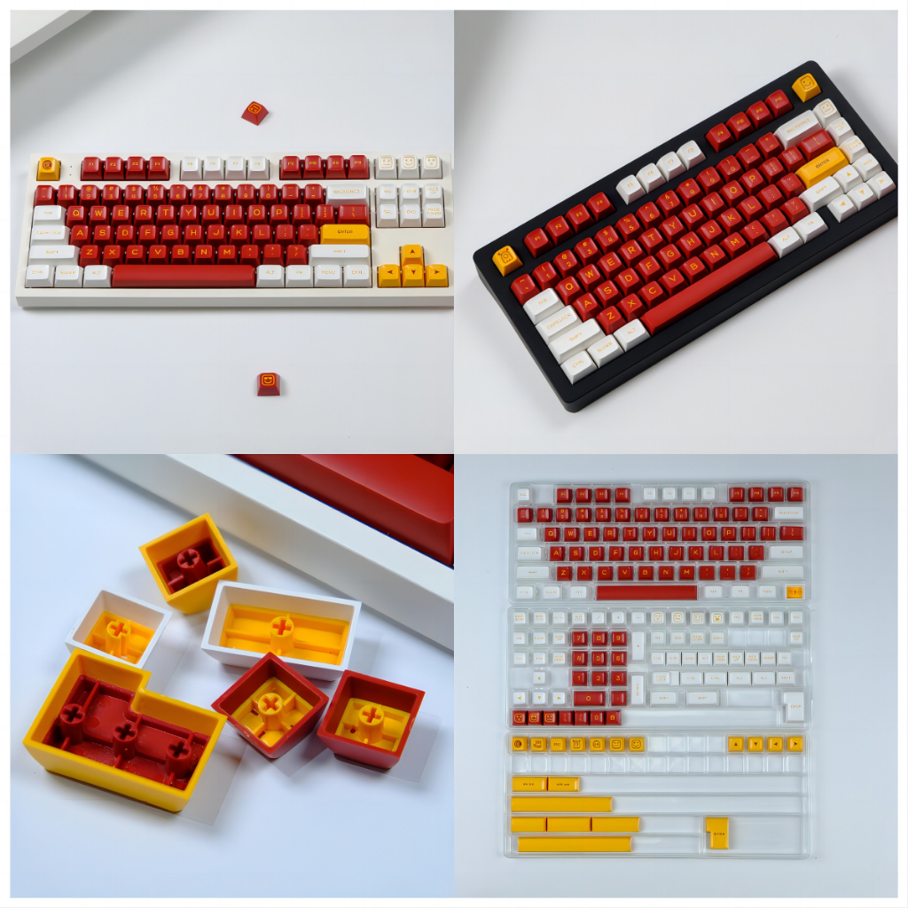 SA profile  EVA 02 keycap doubleshot ABS keycaps 61/64/68/84/87/96/980/104/108