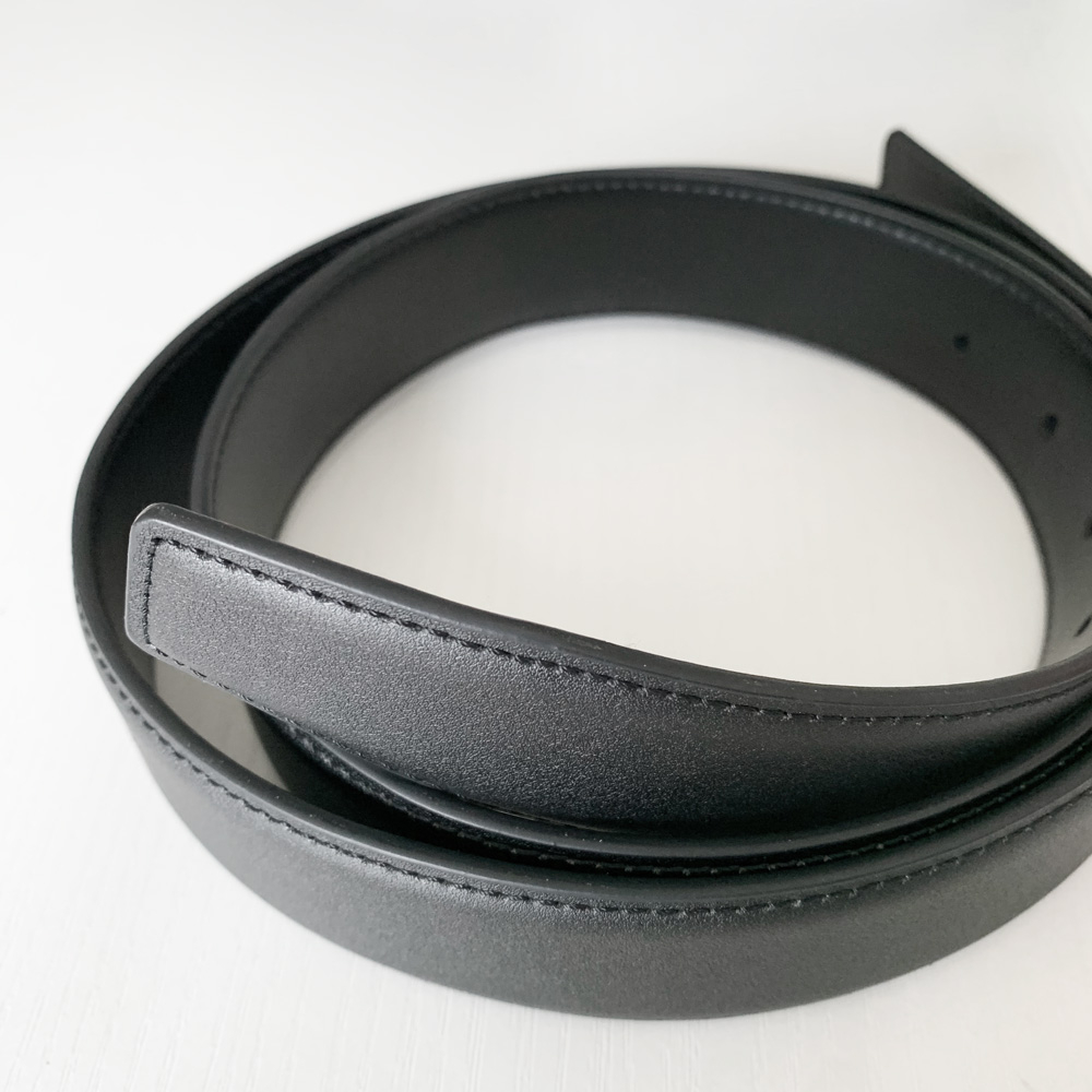 COACH Dây Nịt Da Bò Phối Hai Nút 120Cm Thời Trang Dành Cho Nam