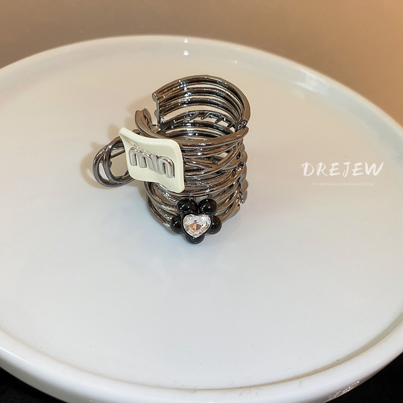 Kẹp Tóc Hình Hoa Đính Kim Cương Giả Thời Trang Nhật Hàn Cao Cấp