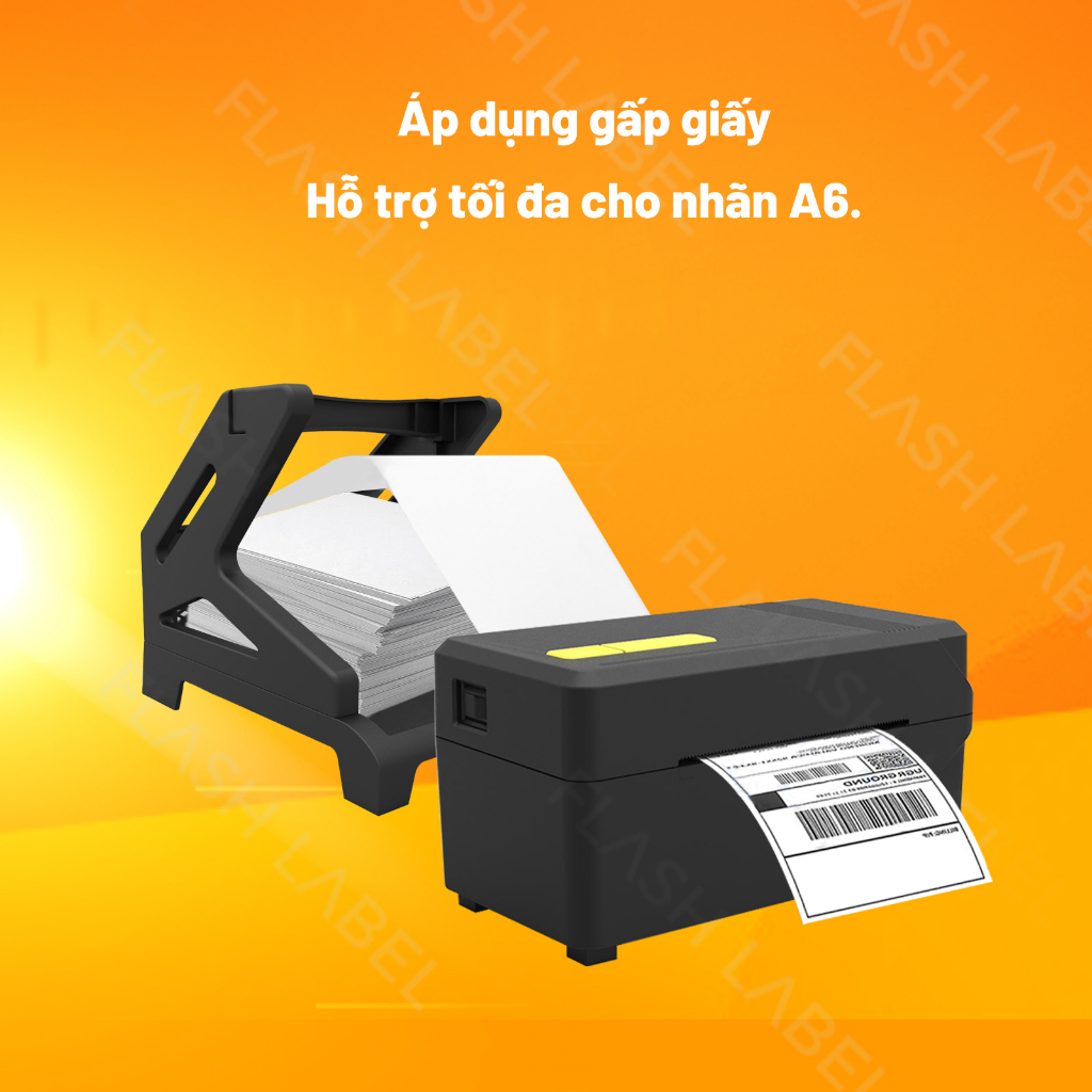 FLASHLABEL Giá đỡ giấy có thể sử dụng cho giấy nhiệt khổ A6/A7