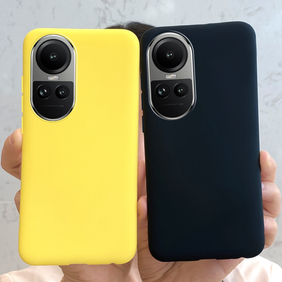 Ốp Điện Thoại TPU Silicon Mềm Màu Kẹo Cho OPPO Reno 10  / Reno 10 Pro  Reno10 10Pro 5G