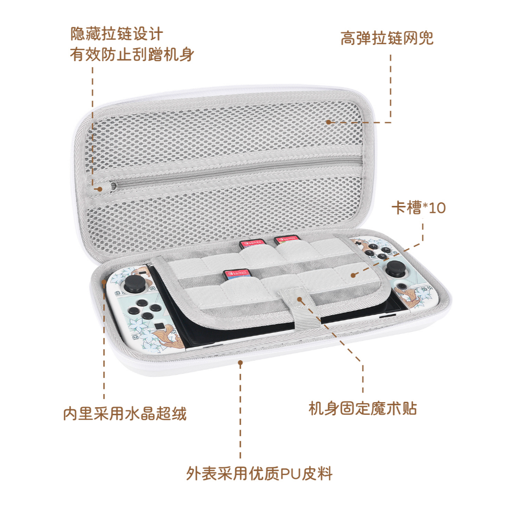 Ốp Bảo Vệ Máy Chơi Game Nintendo Switch Lite Hình Cinnamoroll Sanrio Switch