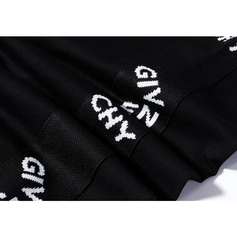 Givench Quần Dài Vải cotton Phối Dây Ruy Băng Cá Tính Cho Nam Và Nữ