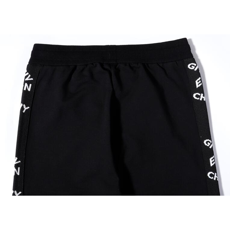 Givench Quần Dài Vải cotton Phối Dây Ruy Băng Cá Tính Cho Nam Và Nữ