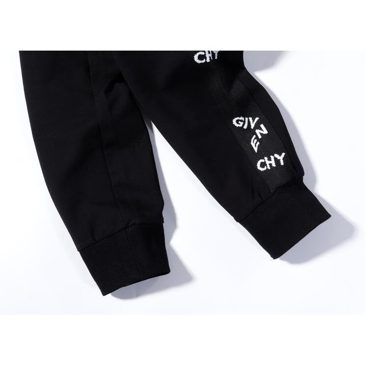 Givench Quần Dài Vải cotton Phối Dây Ruy Băng Cá Tính Cho Nam Và Nữ