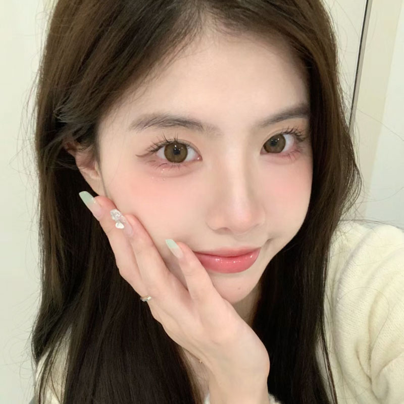 Phấn Má Hồng Xixi Màu Xanh Dương Bắt Sáng Tạo Khối Trang Điểm Tông Nude