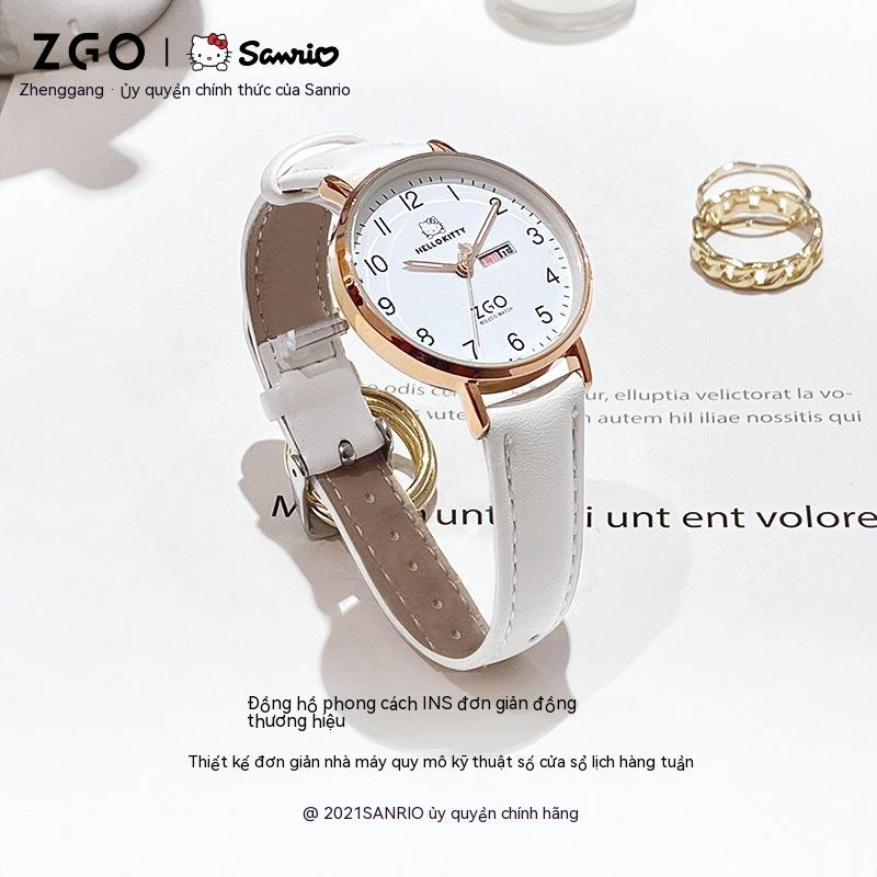 Đồng Hồ Hello Kitty Chống Thấm Nước Cho Học Sinh