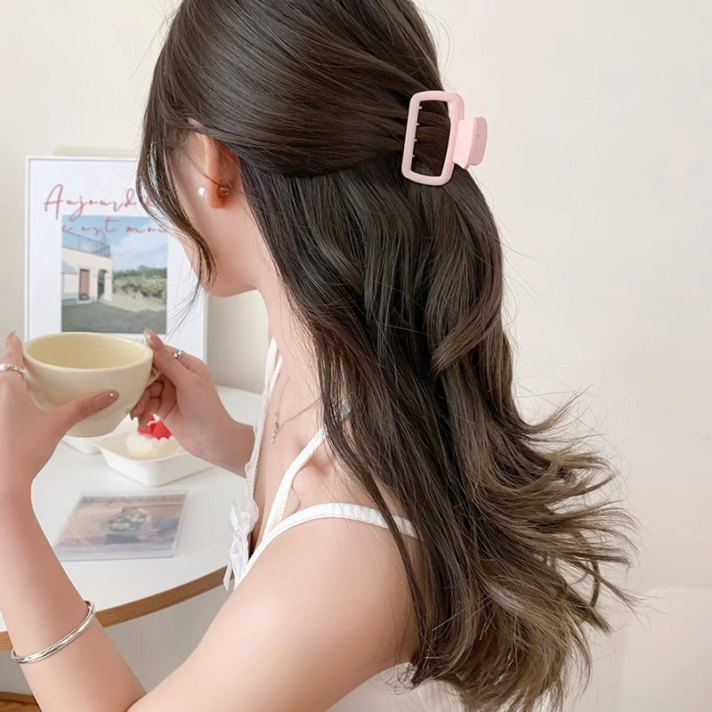 Kẹp Tóc Hình Vuông Nhỏ Nhiều Màu Sắc Thời Trang Mùa Hè Cho Nữ