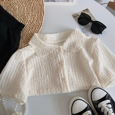 Áo Sơ Mi Nữ Ngắn Tay Dáng Rộng Phong Cách Hàn Quốc Baju Baju Wanita Lengan Panjang