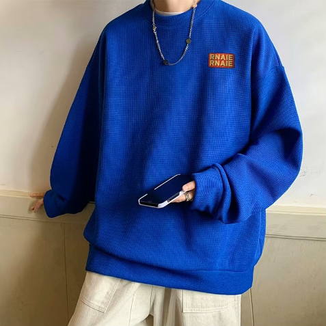 Áo Thun Tay Dài Cổ Tròn Thời Trang Mùa Thu Cho Nam