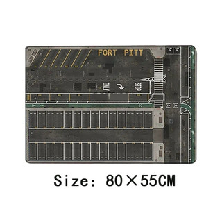 Thảm lót chuột trưng bày mô hình xe hơi 80 x50 cm tỷ lệ 1: 64