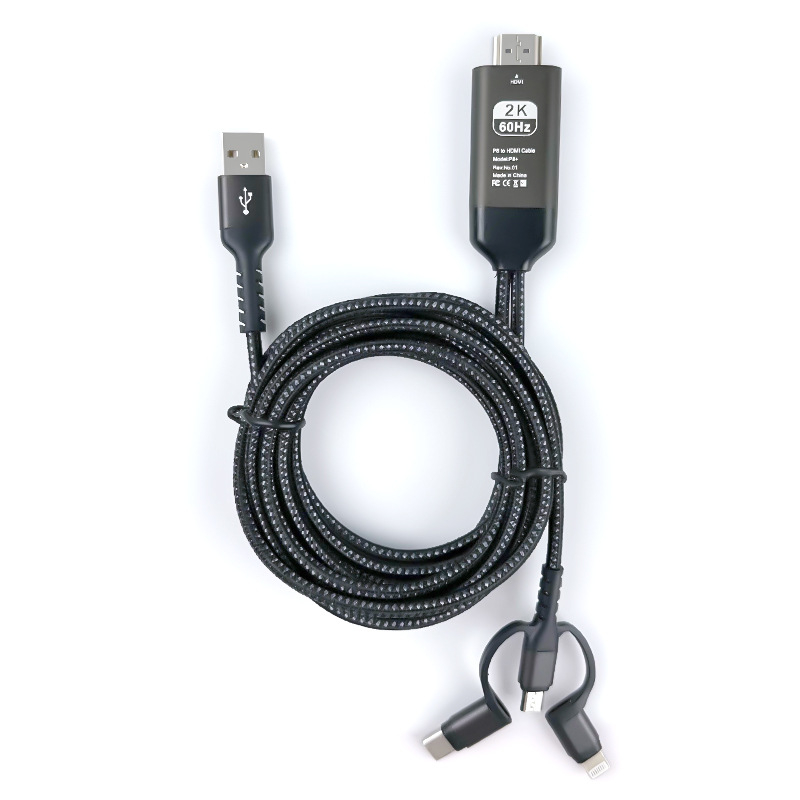 Cáp Chuyển Đổi HDTV Sang HDMI Cho iPhone / Samsung / Huawei